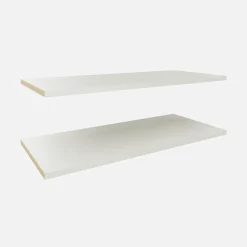 2 półki białe do szafy ADBOX 75 cm