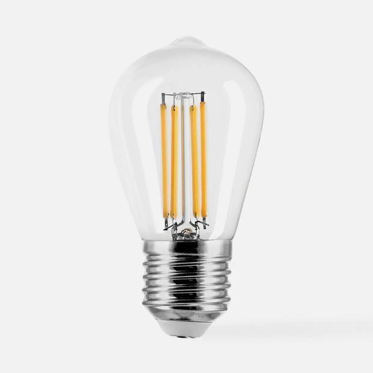 Żarówka LED barwa ciepła ORO-CLARO-E27-ST45-4W-WW