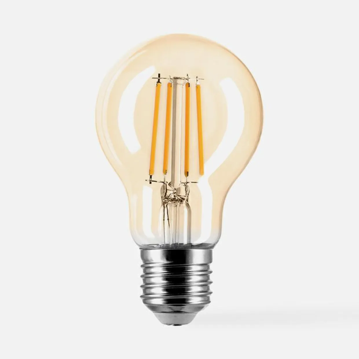 Żarówka LED barwa ciepła ORO-AMBER-E27-A60-6W-WW