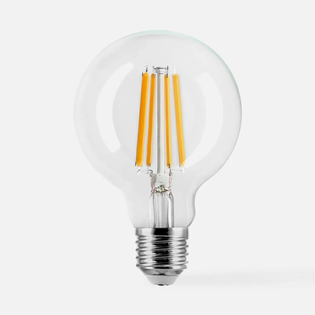 Żarówka LED barwa ciepła ORO-CLARO-E27-G80-11W-WW