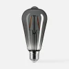 Żarówka LED barwa ciepła ORO-SMOKY-E27-ST64-2W-WW