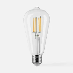 Żarówka LED barwa ciepła ORO-CLARO-E27-ST64-4W-WW