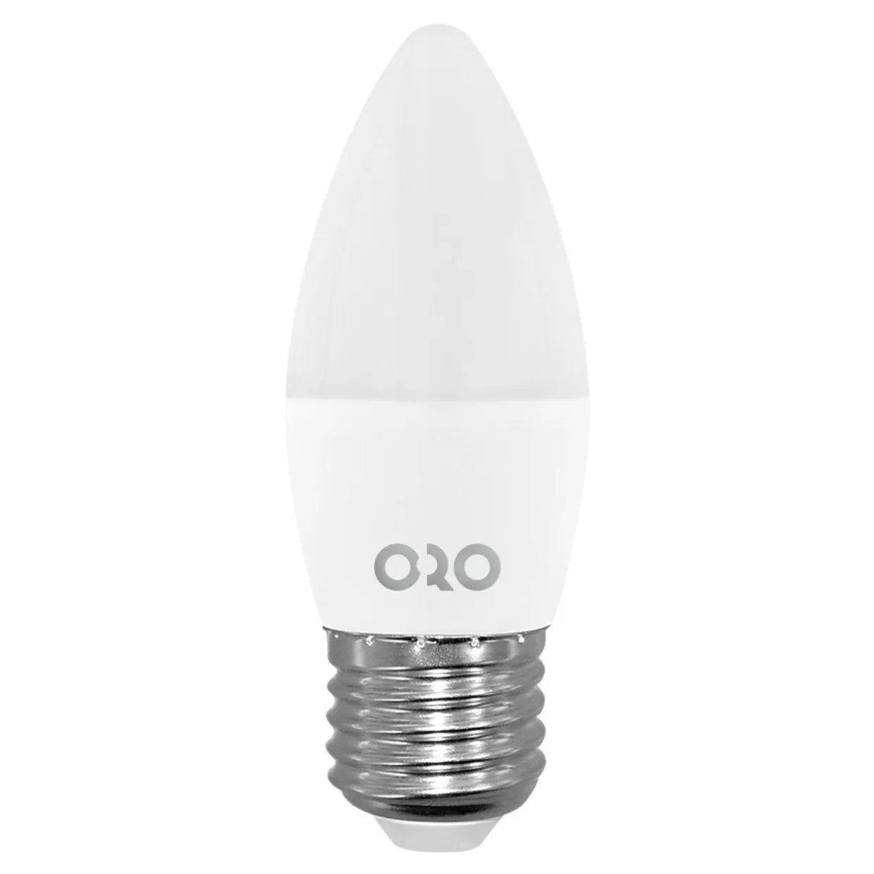Żarówka LED barwa ciepła ORO-E27-C37-TOTO-8W-WW