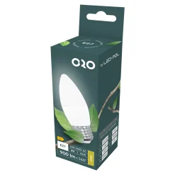 Żarówka LED barwa ciepła ORO-E27-C37-TOTO-8W-WW