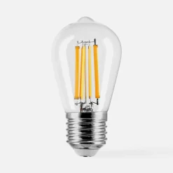 Żarówka LED barwa ciepła ORO-CLARO-E27-ST45-8W-WW
