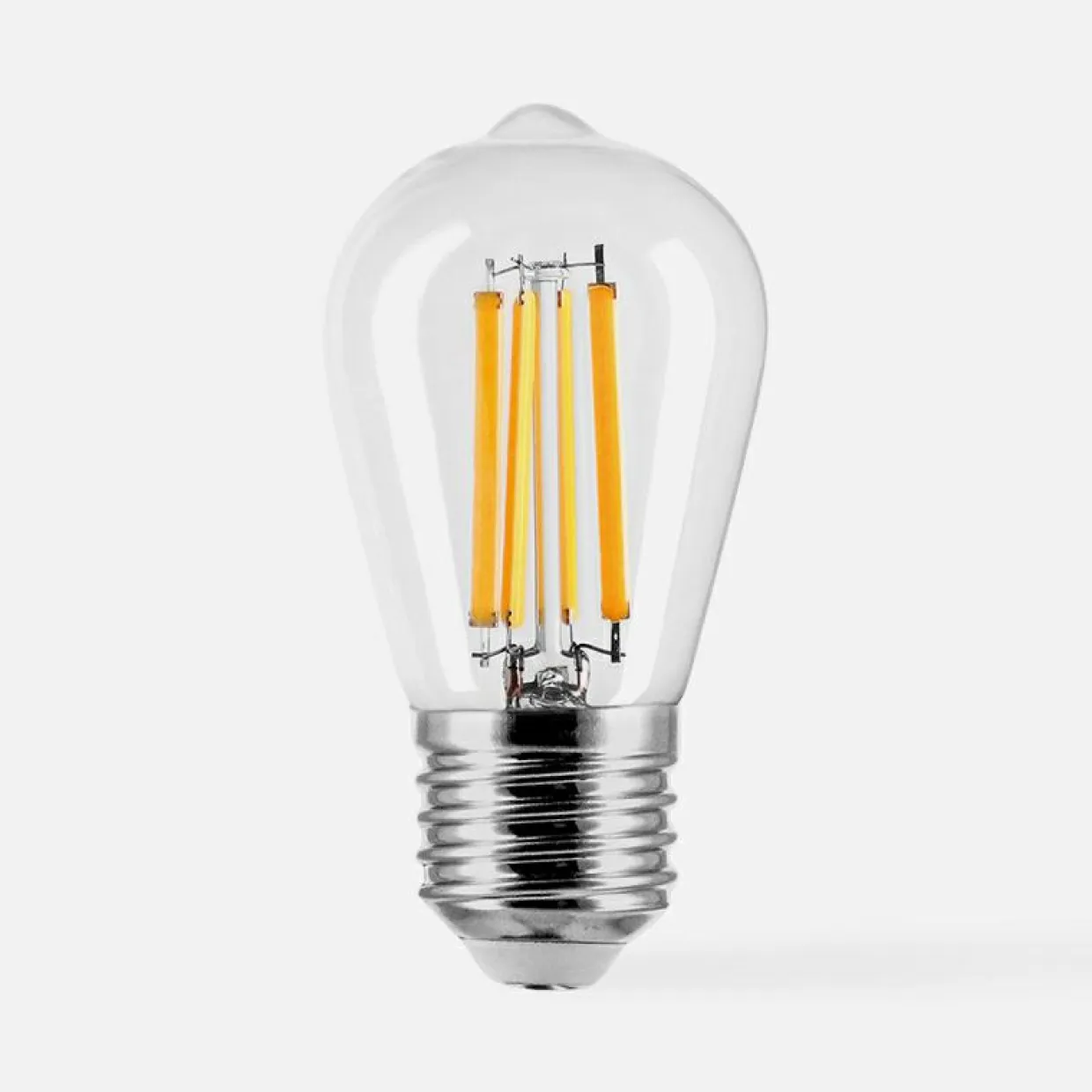 Żarówka LED barwa ciepła ORO-CLARO-E27-ST45-8W-WW