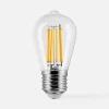 Żarówka LED barwa neutralna ORO-CLARO-E27-ST45-8W-NW
