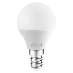 Żarówka LED E14 4,9W barwa ciepła AMM-E14-G45-4,9W-WW