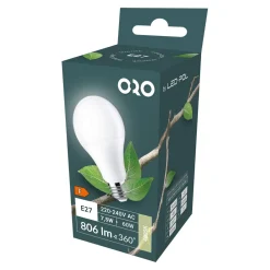 Żarówka LED E27 7,5W barwa ciepła ORO-ATOS-E27-A60-7,5W-DW