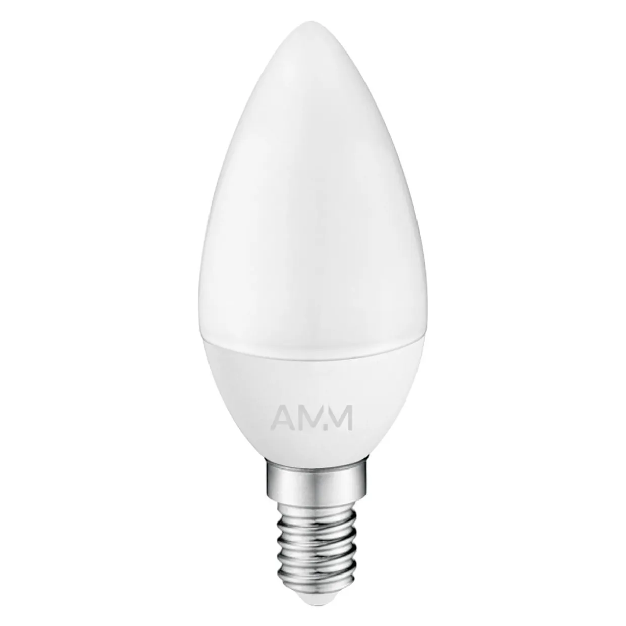Żarówka LED E14 4,9W barwa neutralna AMM-E14-C37-4,9W-DW