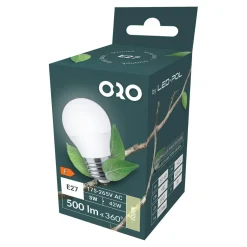 Żarówka LED E27 5W barwa neutralna ORO-E27-G45-TOTO-5W-DW