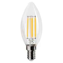 Żarówka LED E14 6W ORO-E14-C35-FL-CLARO-6W-WW barwa ciepła