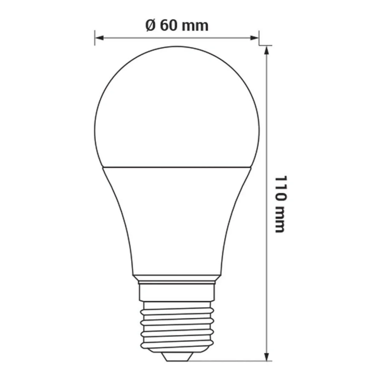 Żarówka LED RGB E27 6,5W ORO-E27-A60-6,5W-RGB