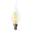 Żarówka ozdobna LED E14 4W barwa neutralna ORO-E14-C35-FL-CLARO-FLAMI-4W