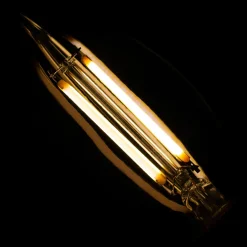 Żarówka ozdobna LED E14 4W barwa neutralna ORO-E14-C35-FL-CLARO-FLAMI-4W