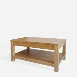 Ława lite drewno dąb naturalny STELLA