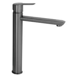 Bateria umywalkowa wysoka BQA D20N titanium ARNIKA