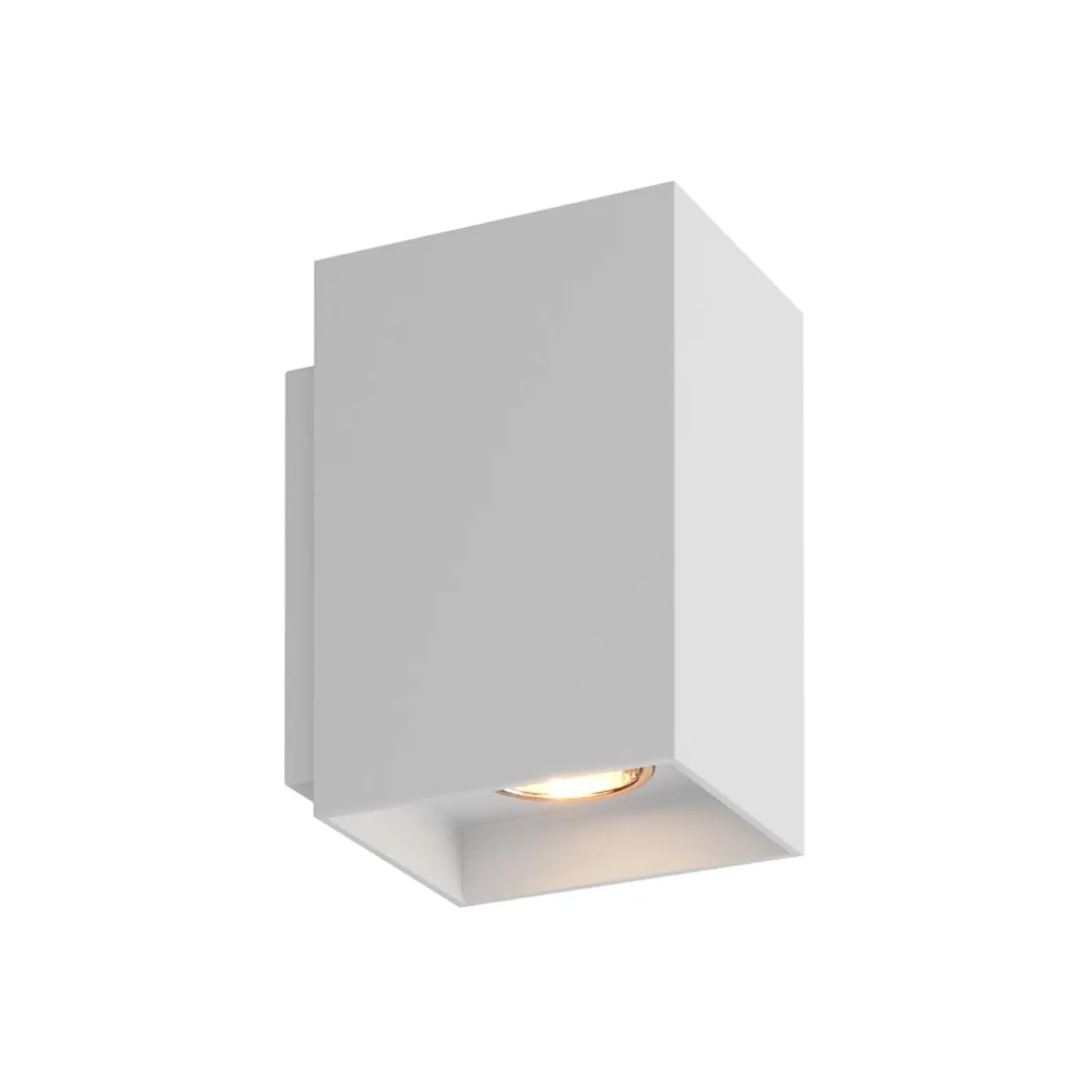 Biały minimalistyczny kinkiet SANDY WL SQUARE
