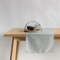 Bieżnik na stół szary KLARA 40x120 cm
