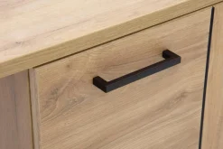 Biurko z szafką DOORSET 120 cm