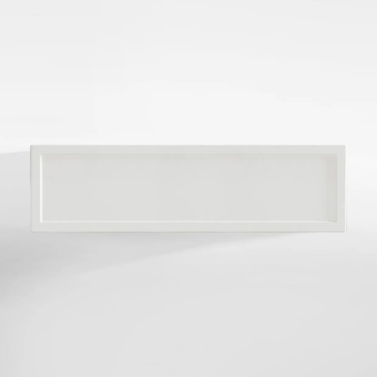 Blenda AVOLA 60x16,5 cm folia biały mat