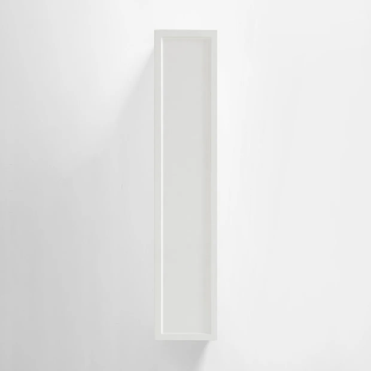 Blenda narożna górna AVOLA 15x76,5 cm folia biały mat