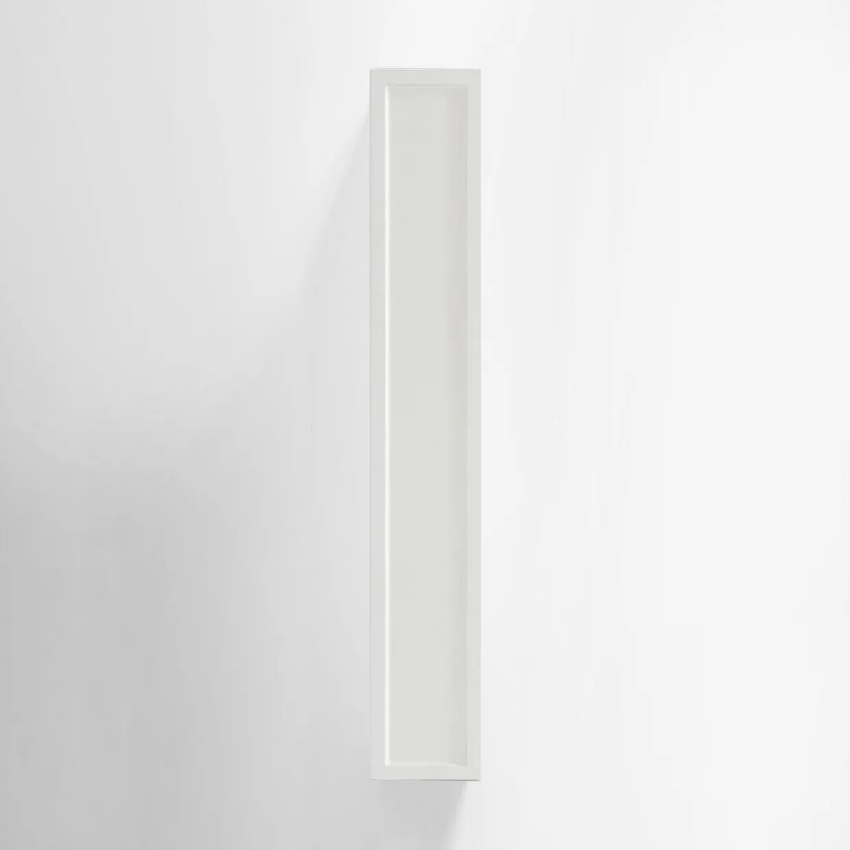 Blenda narożna górna 15x98 folia biały mat