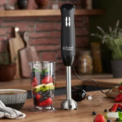 Blender ręczny 3 w 1 RUSSELL HOBBS czarny mat