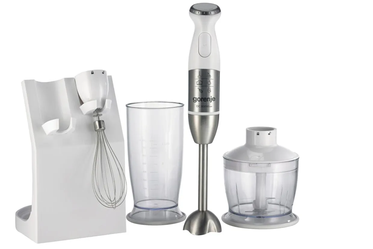 Blender ręczny z akcesoriami GORENJE LIFE biały HBC806QW
