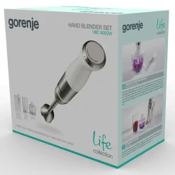 Blender ręczny z akcesoriami GORENJE LIFE biały HBC806QW