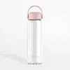 Butelka na wodę różowa FUORI 540 ml
