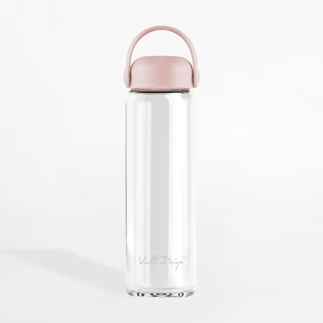 Butelka na wodę różowa FUORI 540 ml