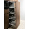 Cargo wysokie do szafki 60 cm, front wysuwny, chrom