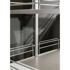 Cargo wysokie do szafki 40 cm, front wysuwny, chrom