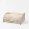 Chlebak drewniany sosnowy 40x28x18 cm