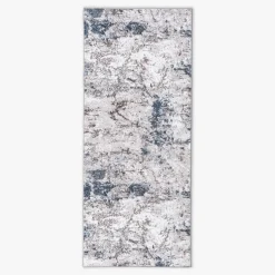 Chodnik przecierany szarogranatowy LONG 67x160 cm