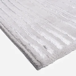 Chodnik srebrny LINIE MIGUEL 80x200 cm