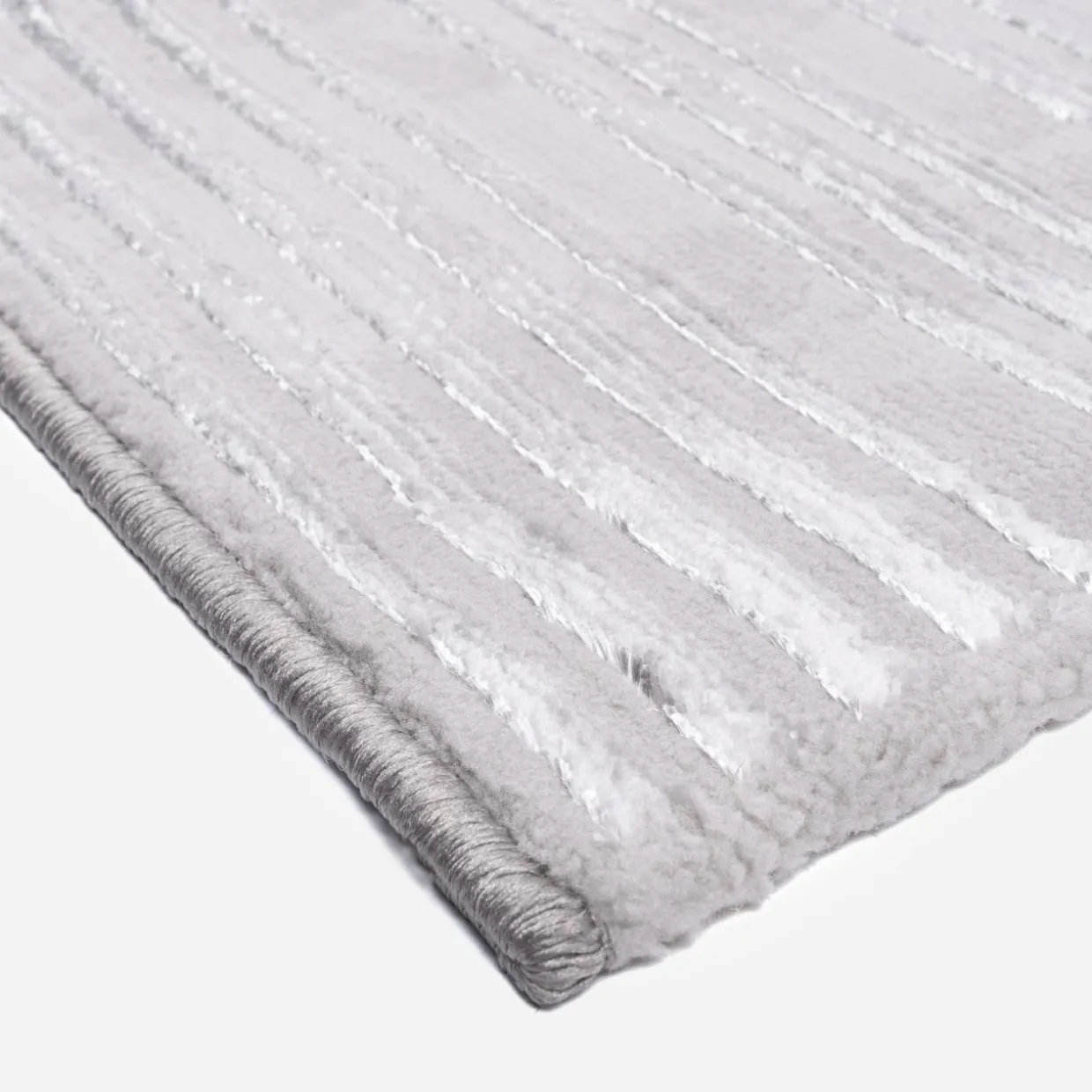 Chodnik srebrny LINIE MIGUEL 80x200 cm
