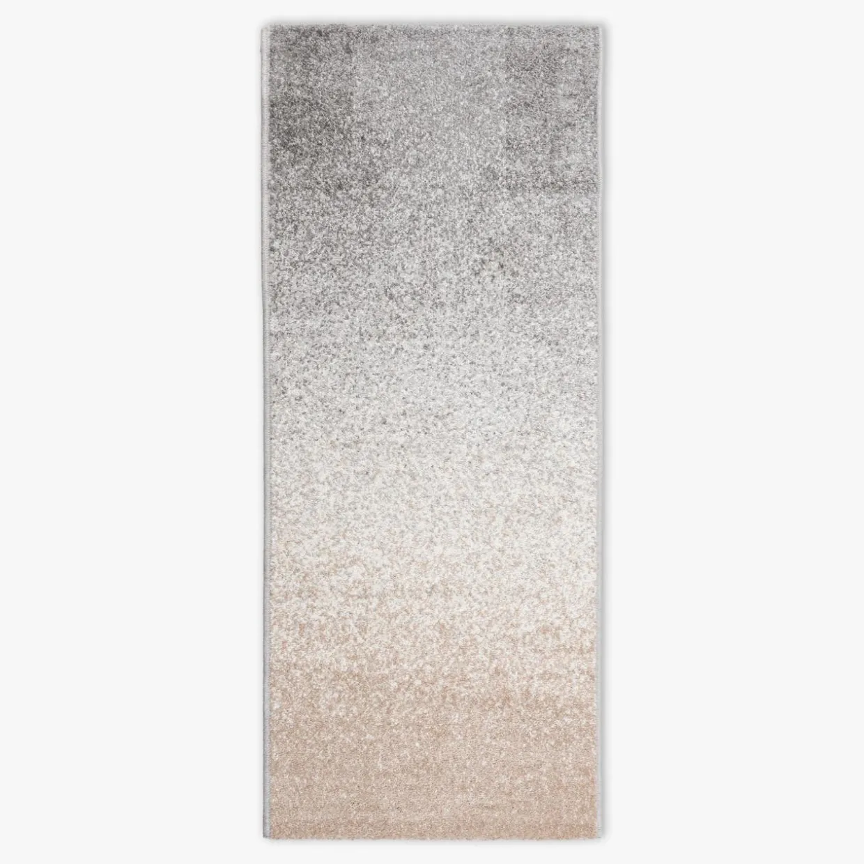 Chodnik szarobeżowy OMBRE HOUSTON 67x160 cm