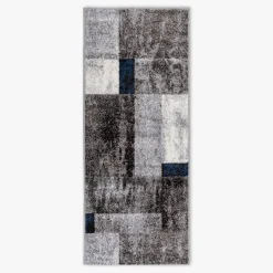 Chodnik szary GEOMETRIA FENIKS 67x160 cm