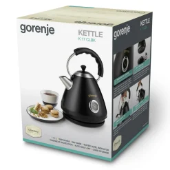 Czajnik elektryczny GORENJE CLASSICO czarny K17CLBK