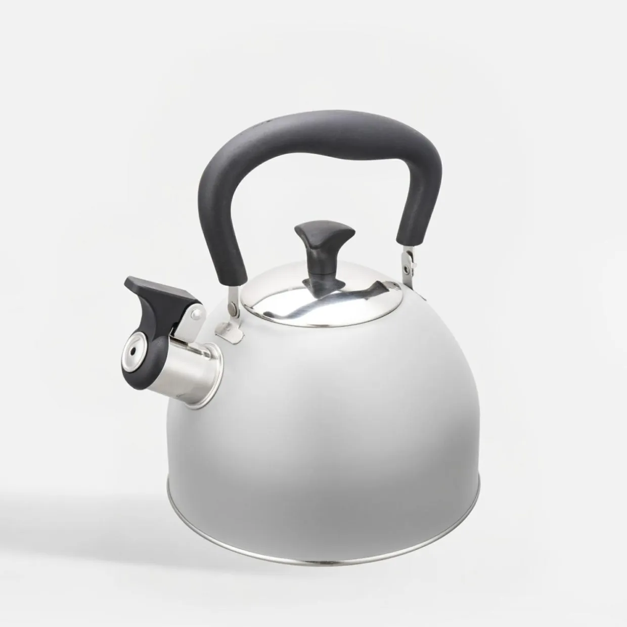 Czajnik na gaz z gwizdkiem szary 1,8 l