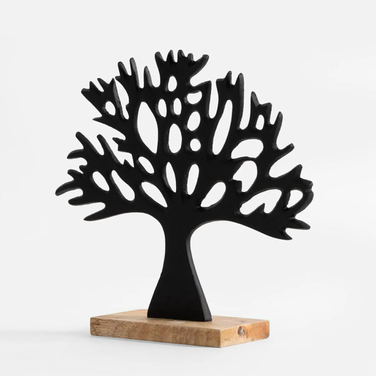 Dekoracja czarna DRZEWO 25,5 cm