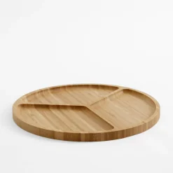 Deska do serwowania przekąsek bambusowa 30 cm
