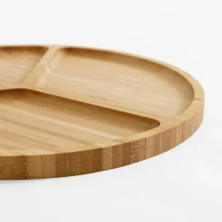 Deska do serwowania przekąsek bambusowa 30 cm