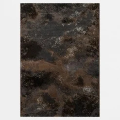 Dywan abstrakcyjny brązowy SORRENTO 160x230 cm