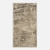 Dywan abstrakcyjny kremowy ARCO 60x110 cm