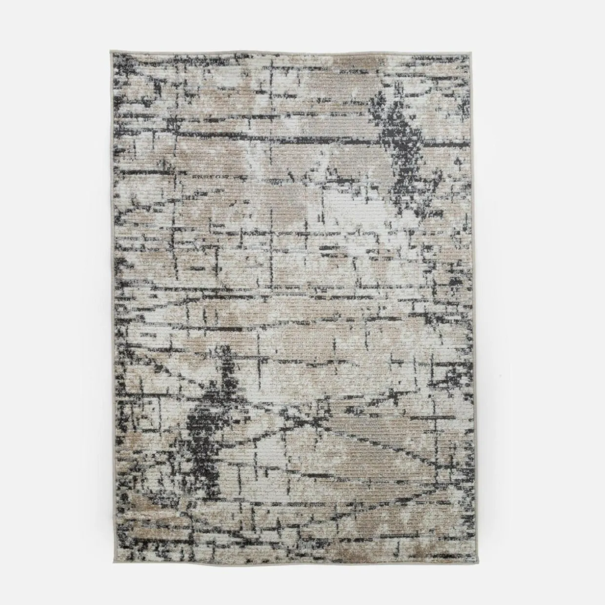 Dywan abstrakcyjny kremowo-szary HARMONY 160x230 cm