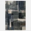 Dywan abstrakcyjny niebieski SORRENTO 160x230 cm