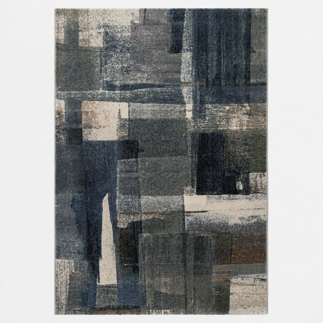 Dywan abstrakcyjny niebieski SORRENTO 160x230 cm